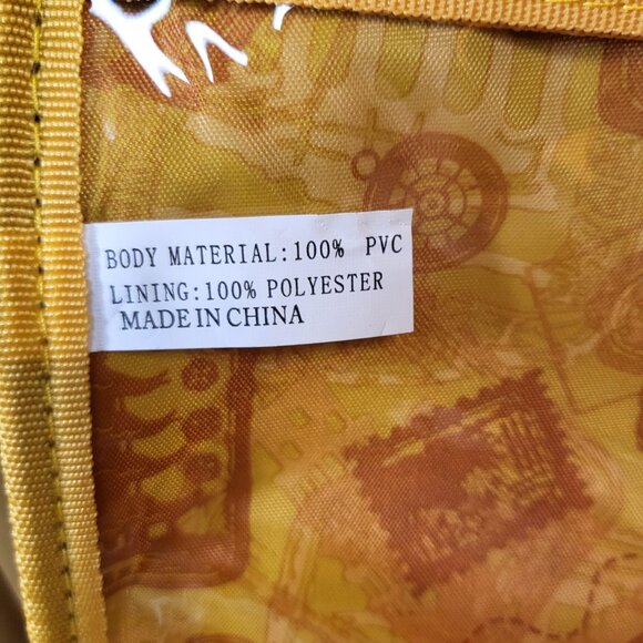 Samantha Brown Croco Cosmetic Case w/removable inserts Aqua/Camel NEW - Picture 6 of 9